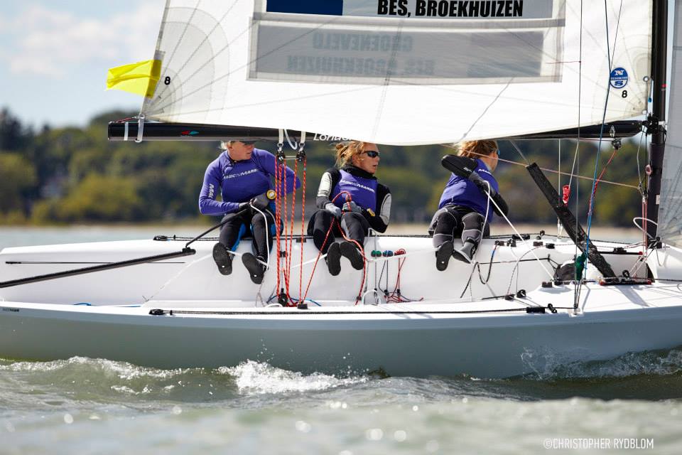 Ended up 4th after my first week of matchracing in all kinds of conditions. Got excited about it! #wimseries