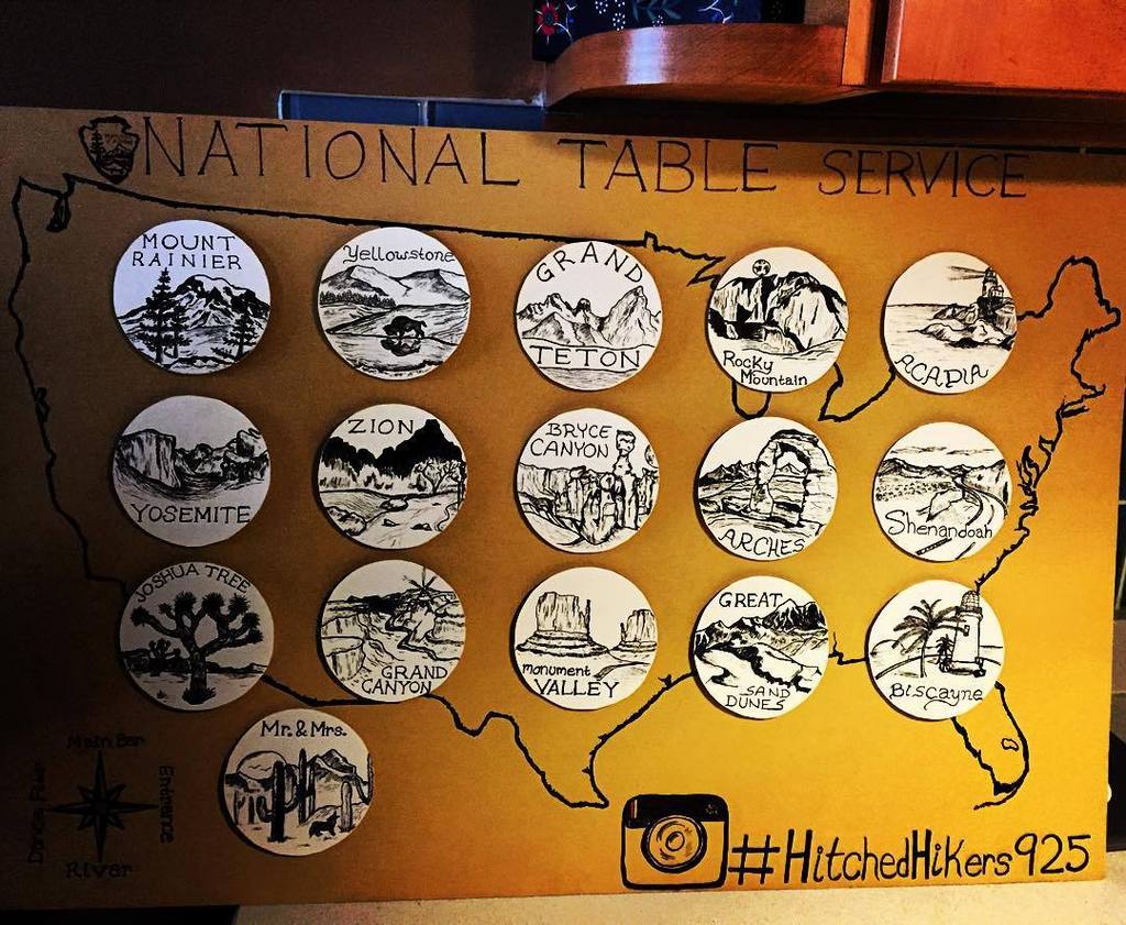 NatlParksPhotos's tweet photo. by mtkovary: 5 days. National Table Service #findyourtable #findyourpark #HitchedHikers925 #wedding #mountains #hi… http://t.co/VP79S3f2D6