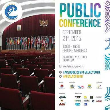 FEALACYouth's tweet photo. ONE MOUR HOUR until the opening registration for #IFYC2015 Public Conference! FREE! #Bandung http://t.co/FnNBdwDRZl