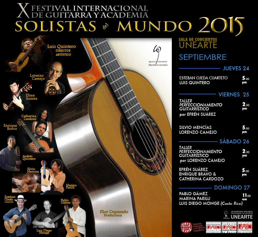 #FOCUS X FESTIVAL INTERNACIONAL DE GUITARRA Y ACADEMIA SOLISTAS DEL MUNDO  eluniversal.com/arte-y-entrete…  <a href="/amhg_periodista/">amhg_periodista</a>