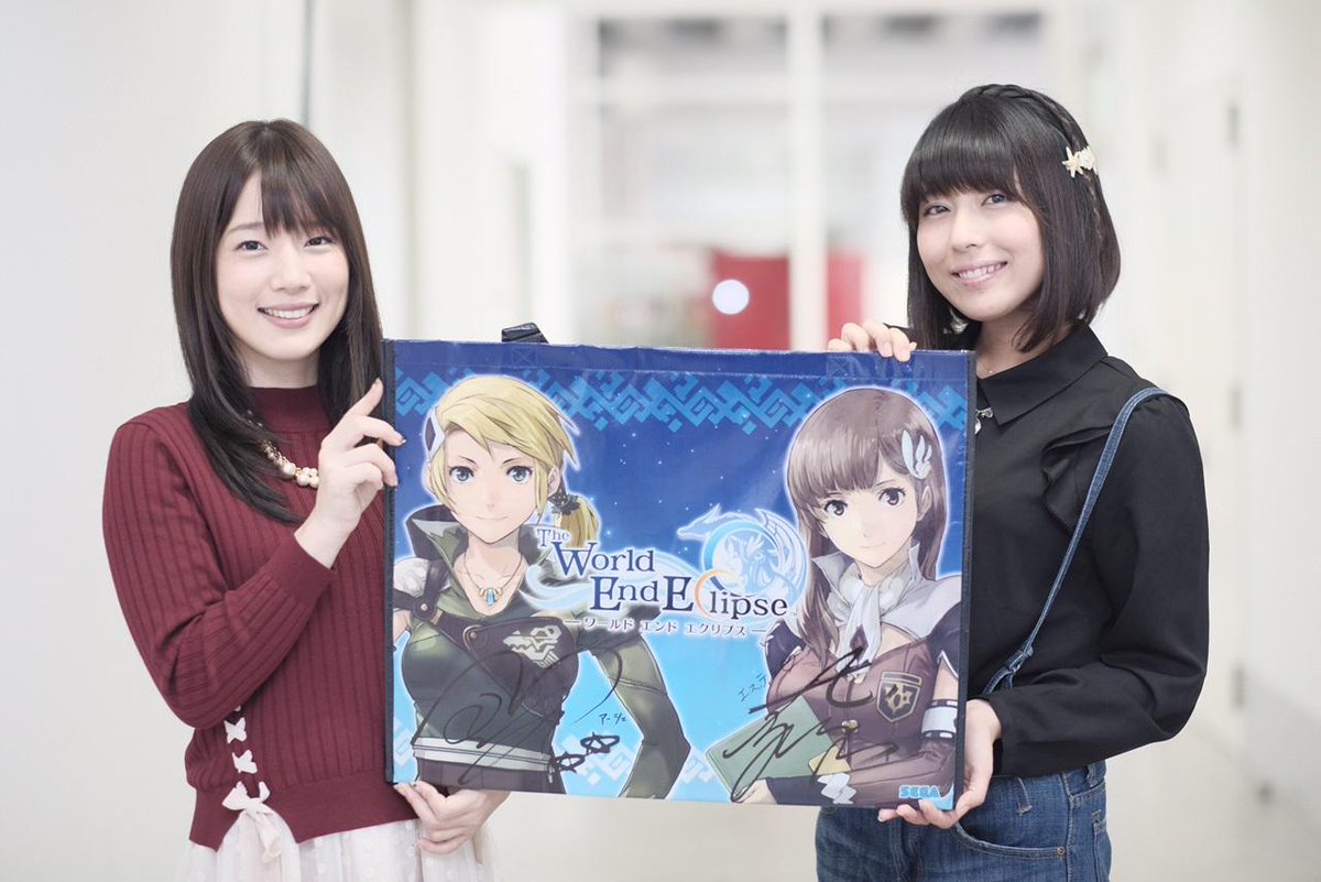 warueku's tweet image. 【Twitterキャンペーン第2弾】★対象ツイート★
本作のヒロインを演じる声優 #浅倉杏美 さん、#内田真礼 さんのサイン入りトートバッグを抽選1名様にプレゼント！フォロー＆このツイートのRTで抽選！（1/2）　[運営] #ワルエク