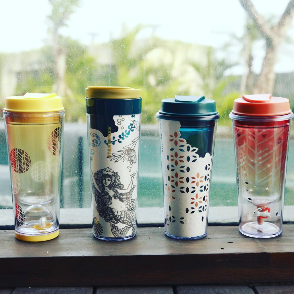 SbuxIndonesia's tweet image. While preparing your tumbler for #BYOT #TumblerDay tomorrow, guess where's the bunny? 💕💕