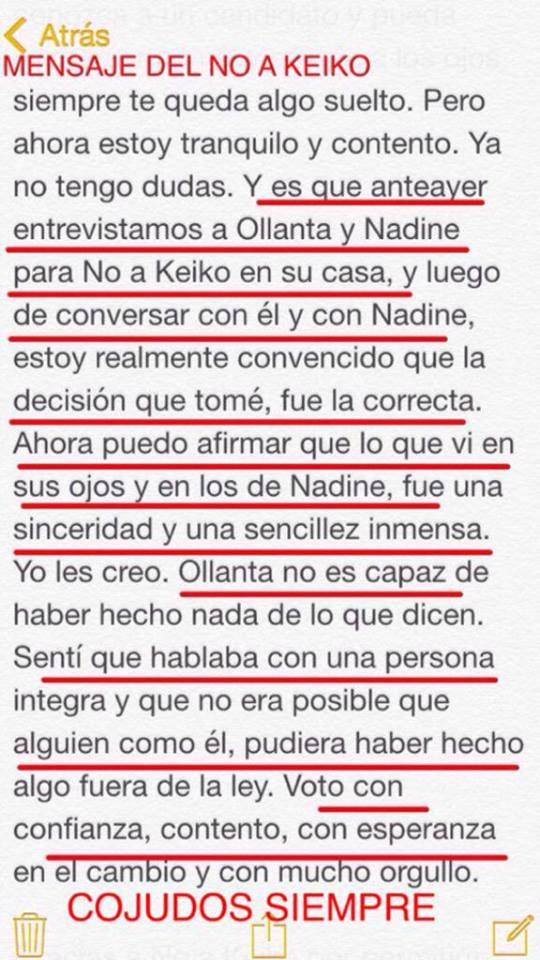 BolsilloDMarita's tweet photo. #Dignos y #Memoriosos que ahora dicen #OllantaDevuelvemeMiVoto http://t.co/zNYUqcvdoi