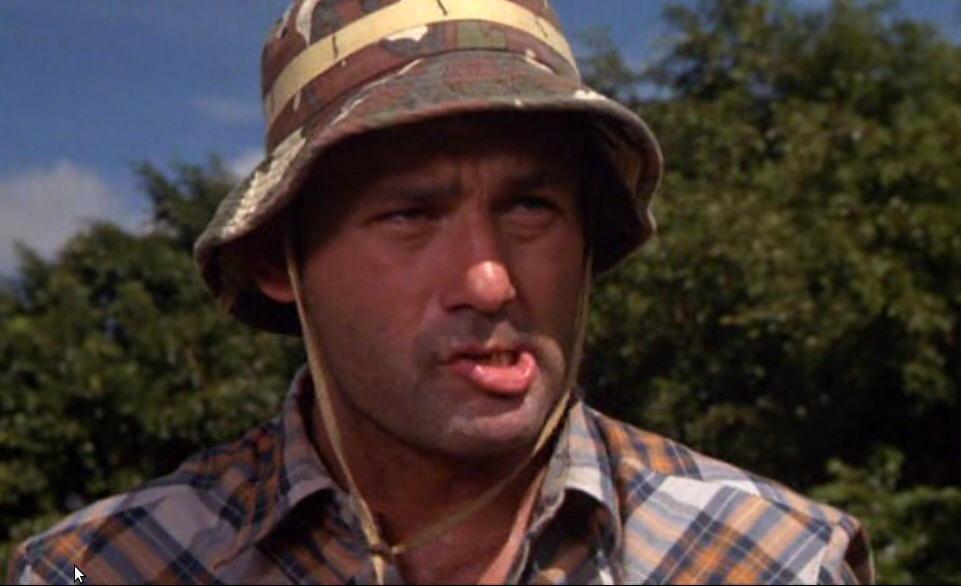 [Happy 65th Birthday to our favorite greenskeeper and HOF Caddy, Bill Murray!] 