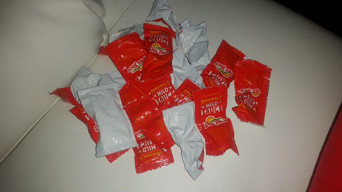Thank you @DelTaco for my million sauce packets. Too bad you forgot to give me a taco to go with them<a class="tags" target="_blank" title="On Twitter" href="/?out=eyJ0eXAiOiJKV1QiLCJhbGciOiJIUzUxMiJ9.eyJpYXQiOjE3MTg3MDI5OTMsImlzcyI6InR3cG9ybnN0YXJzLmNvbSIsIm5iZiI6MTcxODcwMjk5MywiZXhwIjoxNzUwMjM4OTkzLCJyZWRpcmVjdF91cmwiOiJodHRwczovL3R3aXR0ZXIuY29tL0RlbFRhY28ifQ.y6lto9hVZaRDueLKYb_GOPlEbdoVEIcEfEe5qIB28DwXTsVY7_uiGuOgq3haaLI11Tzvw3Fju4_WylRmUrQm8A">@DelTaco</a>