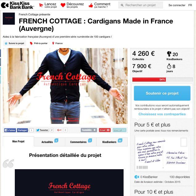 FrenchCottage_'s tweet photo. 54% !!!! Il reste encore 8 jours. Merci beaucoup pour votre aide, continuez ! http://t.co/fLu3fCN1lh