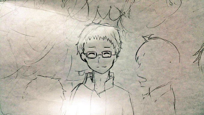 おまけちゃん
落書き
#月島蛍生誕祭2015 
#9月27日はツッキーの誕生日 