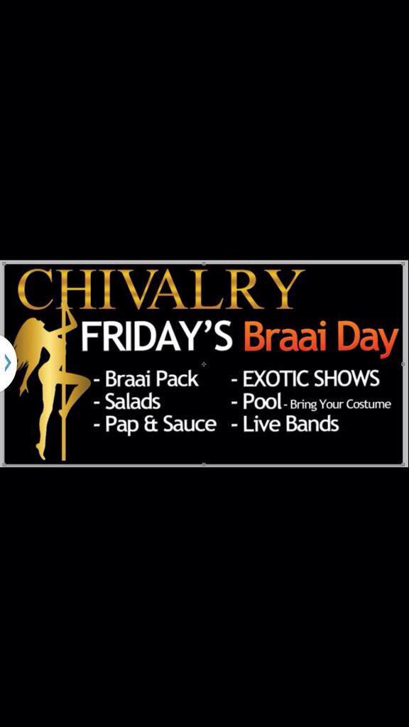 Friday braai day, join our lovely ladies