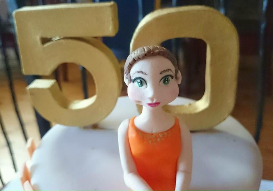 busybeecakes's tweet photo. Congratulations to Una on turning 50!! Although after meeting this gorgeous lady it's hard to believe she is over 35 http://t.co/KZsMod9foz
