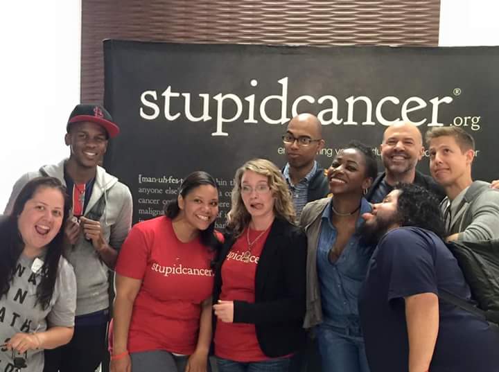 imejiacolon's tweet photo. @AliveAndKicknDD @Yacci_Mina @c2bseen  Love this pic. @StupidCancer #outlivingit #getbusyliving http://t.co/x6VVXTe338