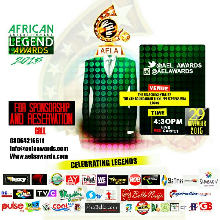 iHype9ja_'s tweet image. #AfricanEntertainmentLegendAwards2015 #29thNov @aelawards