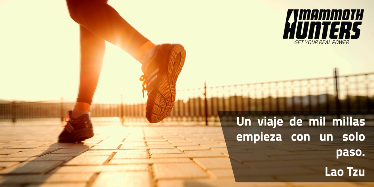 MammothHunters1's tweet photo. Recuerda este lunes, lo importante que es dar el primer paso de la semana.
#sinexcusas #mhunters #paleo #Monday http://t.co/ZEvrBrAUUa