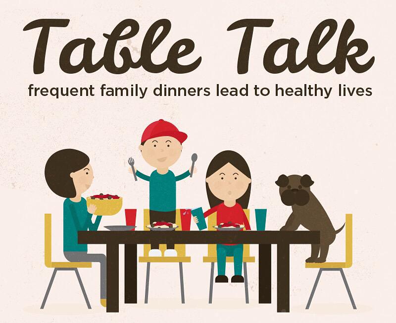 Happy National #FamilyDay! Click here >> bit.ly/1h2LlQT to learn how family dinners lead to healthy lives