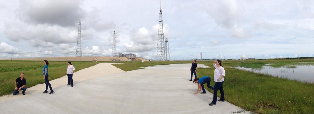 johnbates's tweet photo. Greetings from the launchpad from which we'll go to Mars. Good Monday! http://t.co/nRwshznyv2