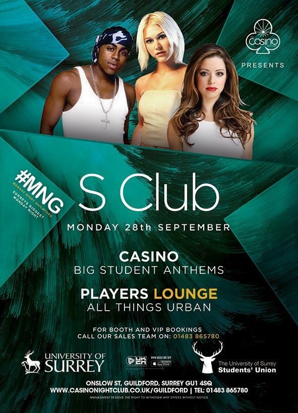 MusicGuildford's tweet image. Rumour has it that S Club 7 are performing at the @GuildfordCasino 
#guiltypleasures