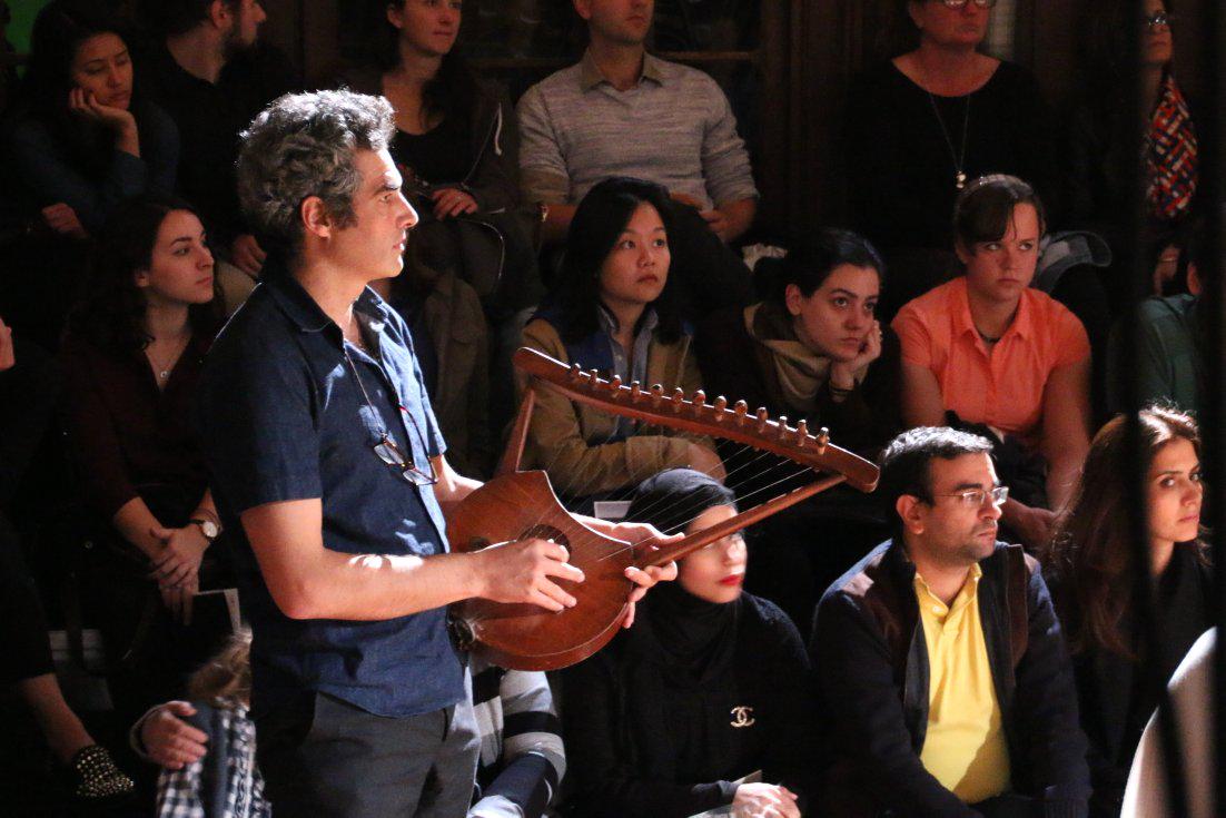 JeromeCombes's tweet photo. Pièce de théâtre Ur de @albassamarticle hier soir à @ColumbiaGCEuro  @ReidHall_CU pour festival des ecrivains @FDEDM http://t.co/hOhCdpFx6x