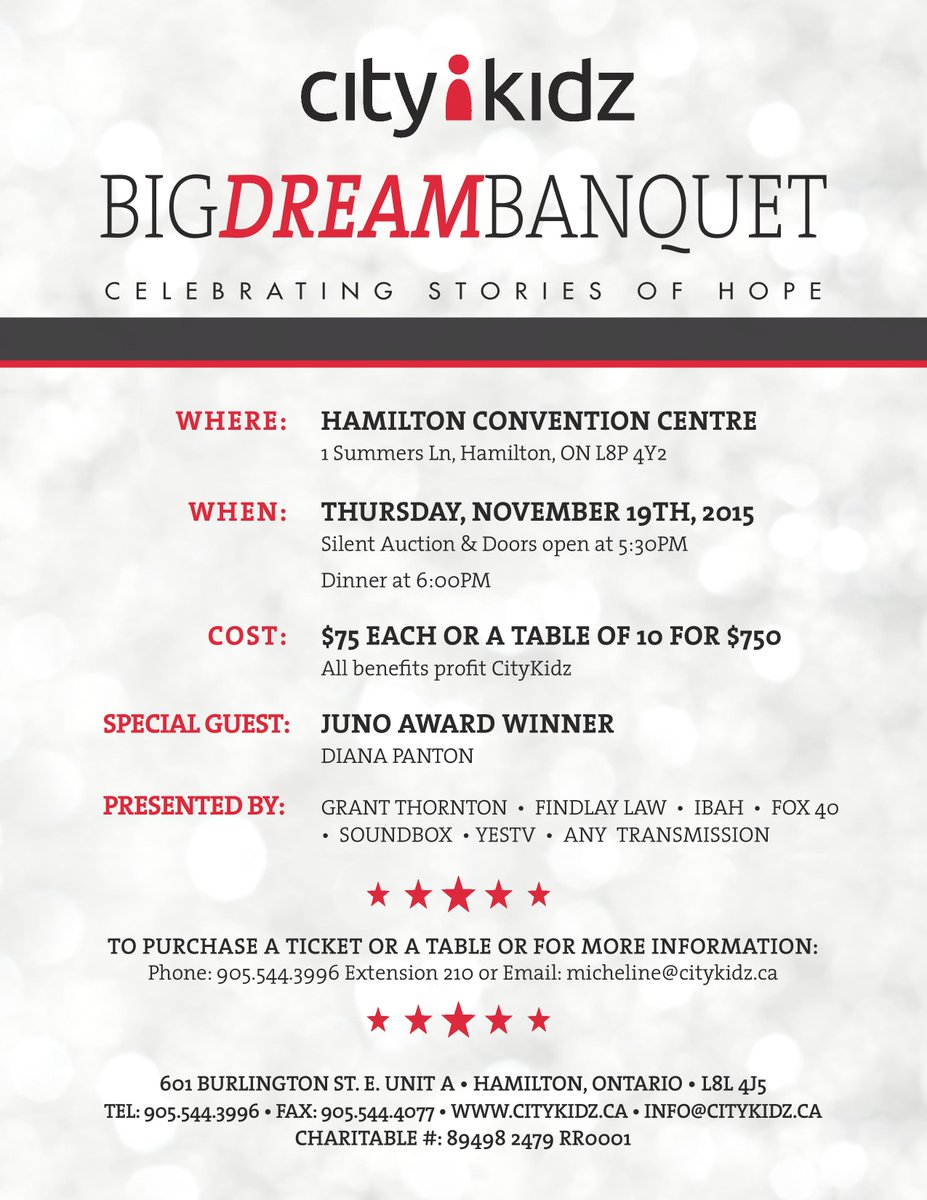 CityKidz's tweet photo. CityKidz Big Dreams Banquet is on November 19. Join us as we celebrate Stories of Hope! #HamOnt http://t.co/YNHl5cnwMZ