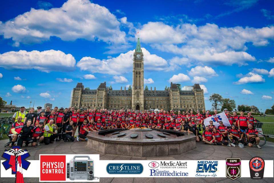 wademacp's tweet photo. @Peel_Paramedics @ChiefDundas Can't thank you enough for your support of this amazing movement. #community #PMR2015 🚑 http://t.co/bQKT1AWyxE