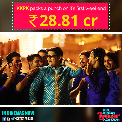 KisKiskoPyaarKaroon (@kkpkofficial) on Twitter photo .<a href="/KapilSharmaK9/">Kapil Sharma</a> breaking records! What a weekend we had.
Go and watch KKPK now: bit.ly/KKPKTickets .<a href="/KapilSharmaK9/">Kapil Sharma</a> breaking records! What a weekend we had.
Go and watch KKPK now: bit.ly/KKPKTickets