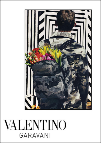 CharmeBlog's tweet photo. Valentino Garavani backpack with calf leather details and camouflage print in grey on http://t.co/HQ38WsEgoN http://t.co/hI0FXUgdYR