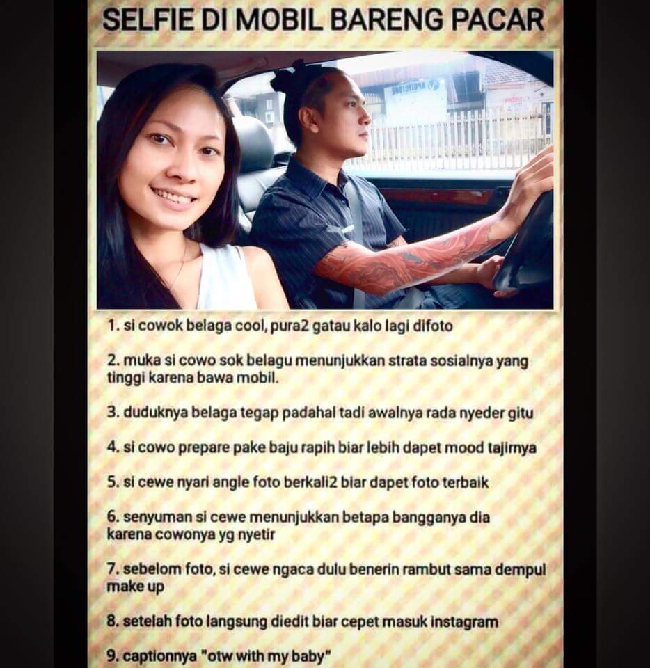 URBANCIKARANGCOM On Twitter Selfie Di Mobil Bareng Pacar
