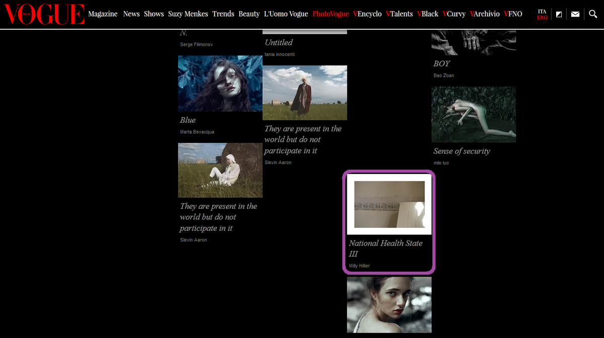 PhotoMilly's tweet image. #HappyMonday 3 Best Of #PhotoVogue! Thanks to @AlessiaGlaviano and @ChiaraNonino #PhotoMilly