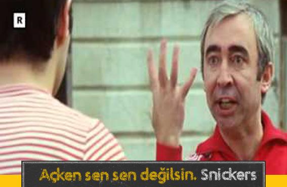 Kitchen_Agency's tweet photo. Aรงken Badi Ekrem bile Badi Ekrem deฤildir. - @SnickersTR #KitchenAgency #KitchenCreative http://t.co/T75hFrJKKs