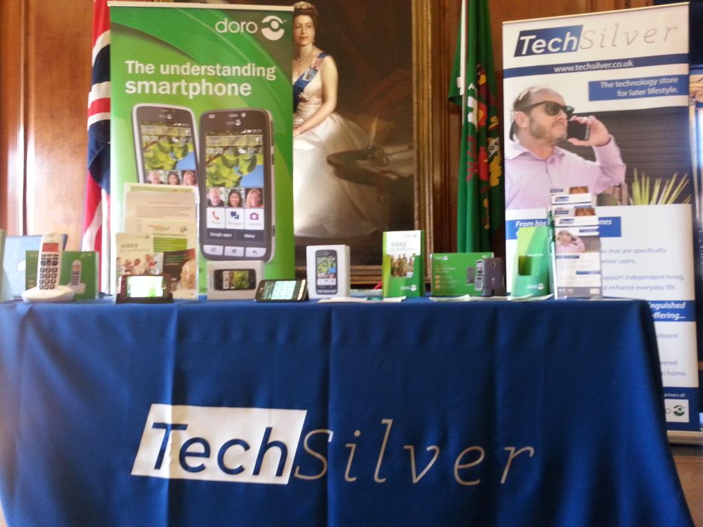 TechSilverHQ's tweet photo. We're at #NottinghamCityHall today giving guidance on #easytechnology &amp; great phones from @DoroUK_Ireland. Come down! http://t.co/WChYS3wUhf