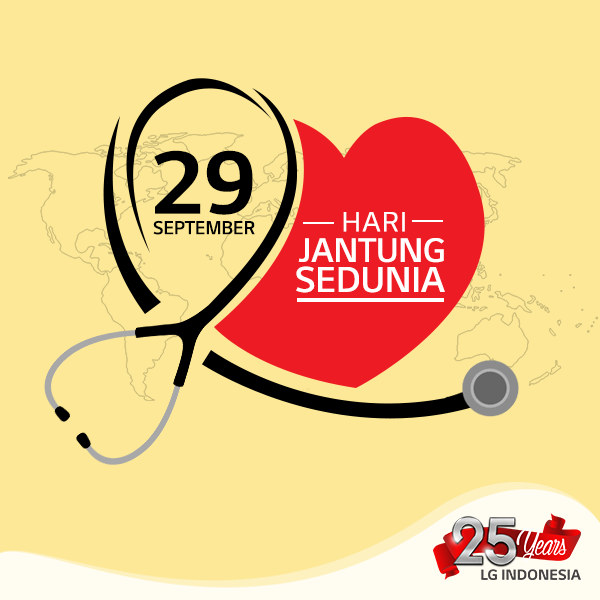 Gaya hidup sehat dan rutin berolahraga dapat menjaga kesehatan jantung kita. Selamat Hari Jantung Sedunia.