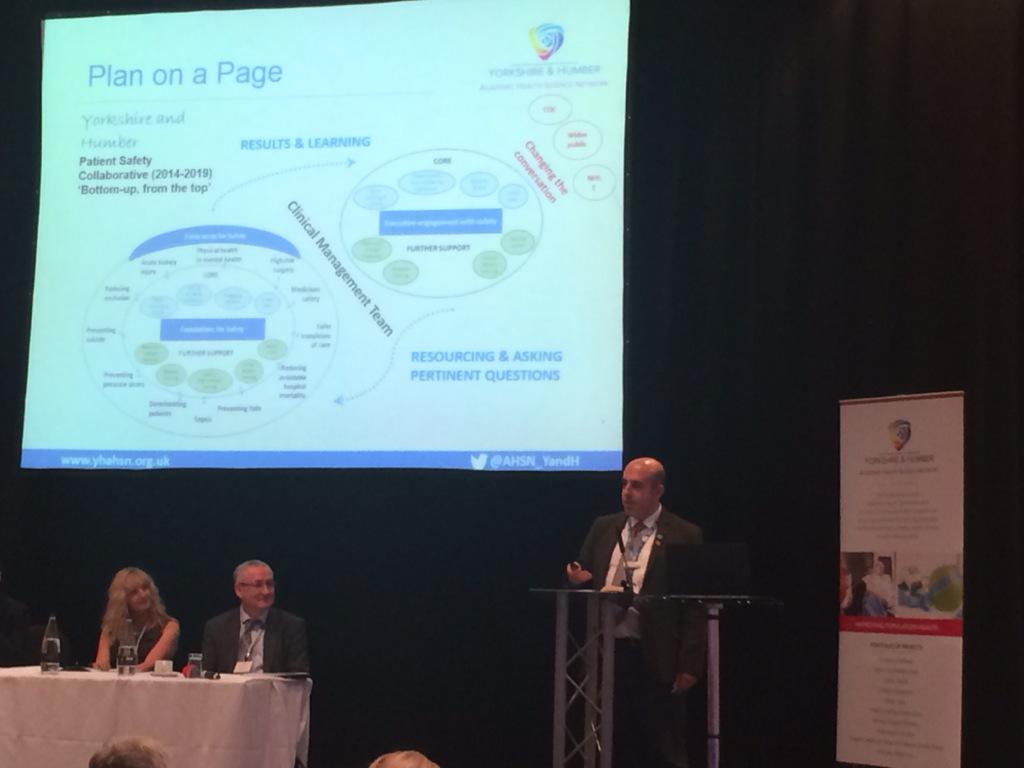 HealthInnovYH's tweet photo. @RodKersh outlines the Patient Safety Collaborative project @Improve_Academy #yhahsn15 #improvingthesystem http://t.co/58Cilv3kSf