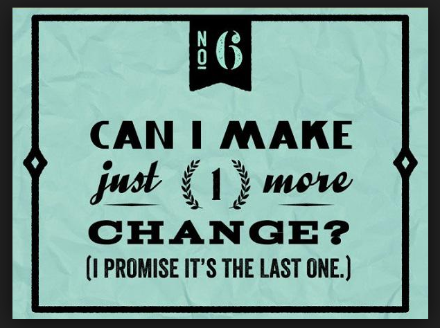 kmhinds72's tweet image. The last change is never the last change! #lifeofagraphicdesigner #VisualDNA ^KC