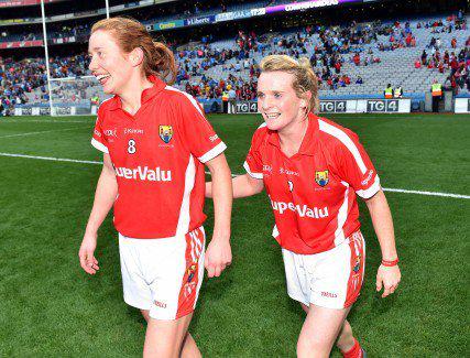 echolivecork's tweet photo. The Cork ladies footballers live by the values of ‘all for one and one for all’ http://t.co/yIdZacFOUW http://t.co/GBmSlqq824