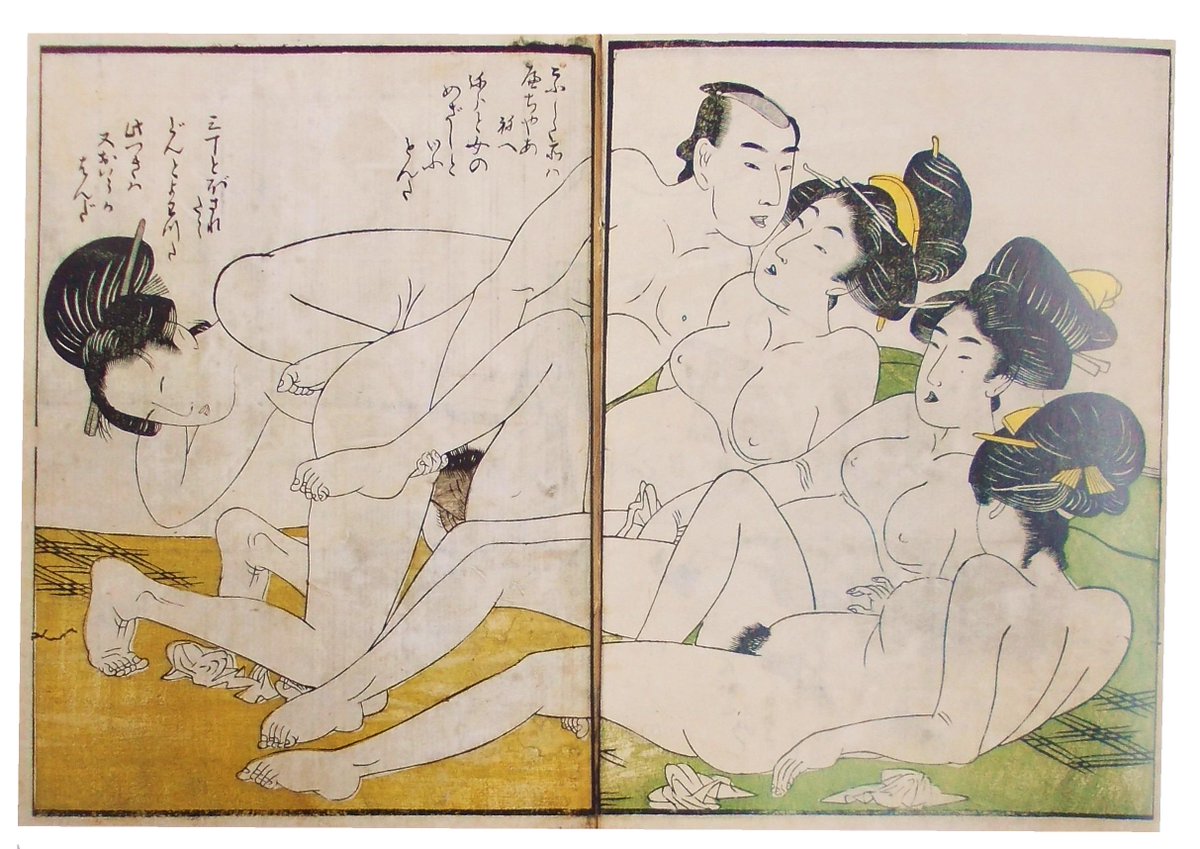 MeierGraefe's tweet photo. The unknown #ShungaArt Japanese erotic pictures #Japonisme Utamaro Kitagawa ca.1753-1806 @metmuseum @johnpaulstonard http://t.co/VOIPIOsfpM