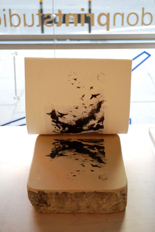 VeeLadwa's tweet photo. Some pics of the wonderful prints &amp; and techniques at @ldnprintstudio &amp; #Printopia from this weekend! http://t.co/xEXSx15sNO