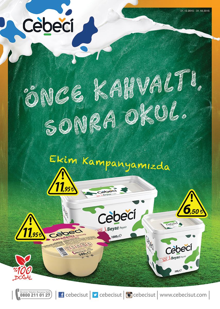 Ekim ayı kampanyamız..