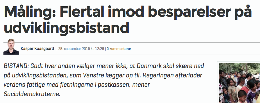 CARE_Danmark's tweet photo. Regeringen @venstredk har folket mod sig i nedskæringer af #dkaid - ikke sundt i #dkpol http://t.co/IIWFbvCUZh http://t.co/JKgpRRGxVX