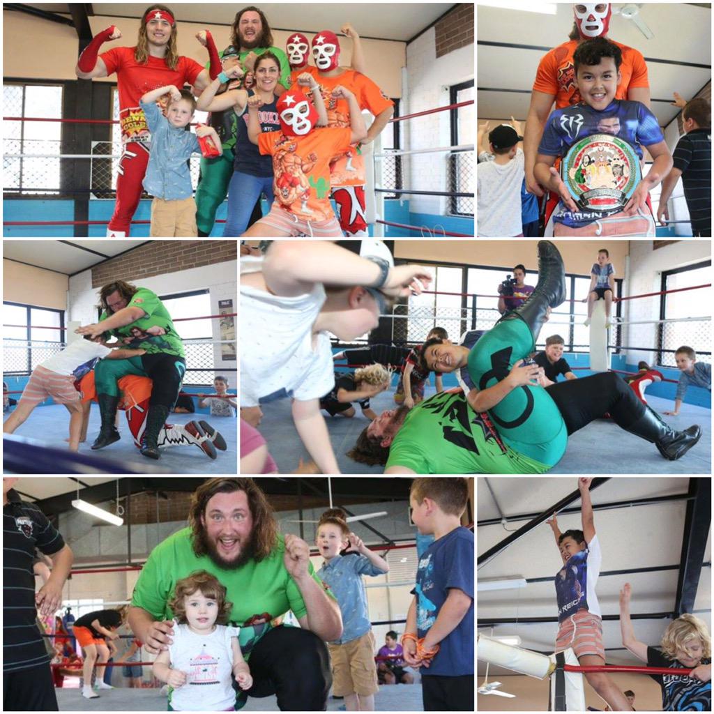 HeroWrestling's tweet photo. Fun gallery of Mathew's 10th Birthday party is up on our Facebook Page #checkitout 
#wrestlingparty #penrith #sydney http://t.co/6CnOIAx4dq