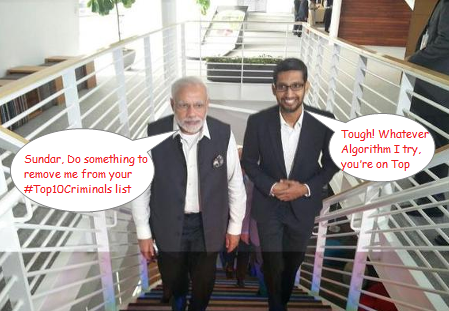 jairajp's tweet photo. Meanwhile at a Private Moment during #ModiAtGoogle…. http://t.co/qpz0oYqn86