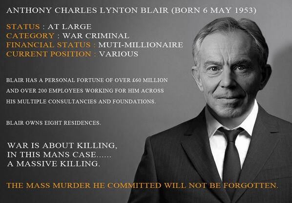 debdjsim's tweet photo. Petition Arrest #TonyBlair for #war crimes in the middle east and misleading public https://t.co/pJzEgLH83x http://t.co/SrXehHlUfS