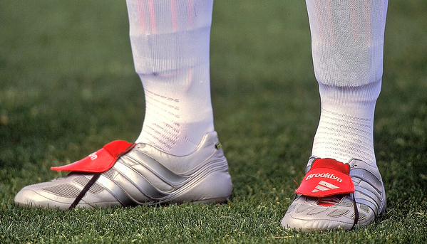 SundayChants's tweet photo. David Beckham has worn some classic boots. http://t.co/vtYx23JJVB