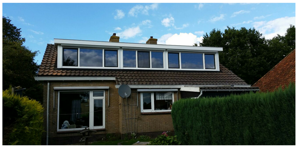 Van werkplaats naar de klant in Ter Idzard. #dakkapel #10meter #1daggeplaatst