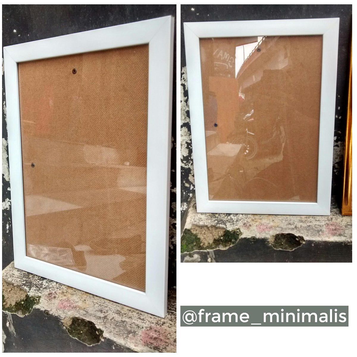 _ut_a's tweet photo. Frame Minimalis 3cm ukuran A4 (21x30) Rp 30rb/pc
Untuk pemesanan Cek Bio ya :)

#frameminimalis #jualframeMinimalis http://t.co/yCx5IXZY3n