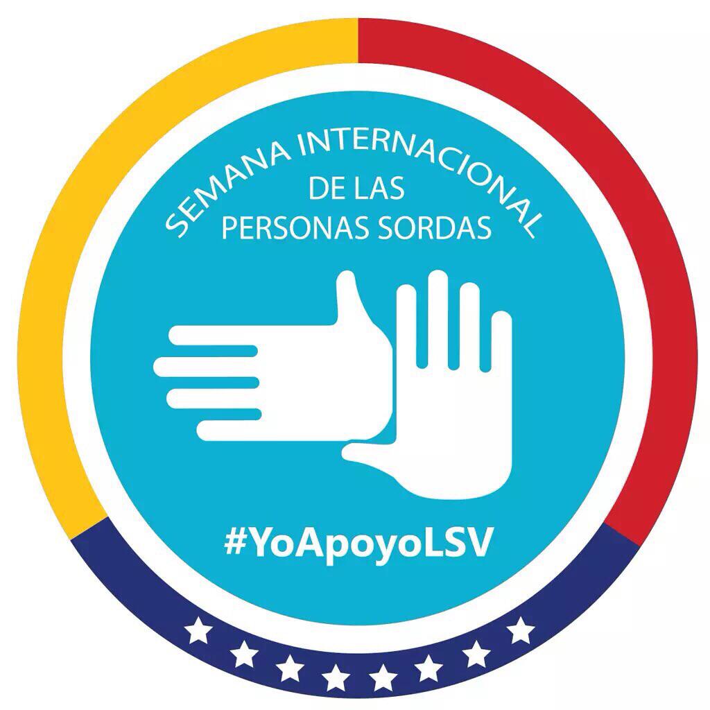 hcapriles's tweet photo. Hoy finaliza la Semana Internacional de las Personas Sordas! Todo nuestro apoyo #YoApoyoLSV http://t.co/IiHI2zWGFD