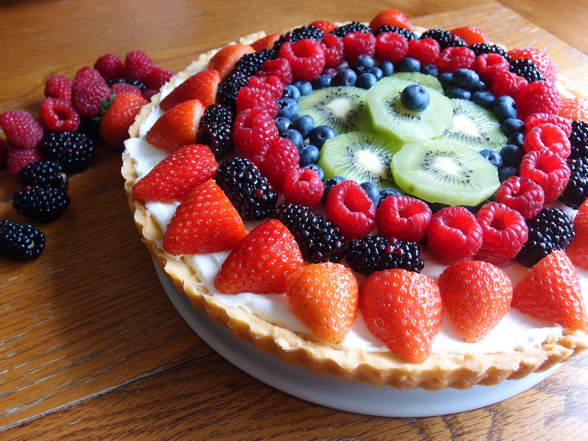 Sweetcraftiness's tweet photo. @asda white chocolate berry tart #asdabaking http://t.co/hLD91rGlkw