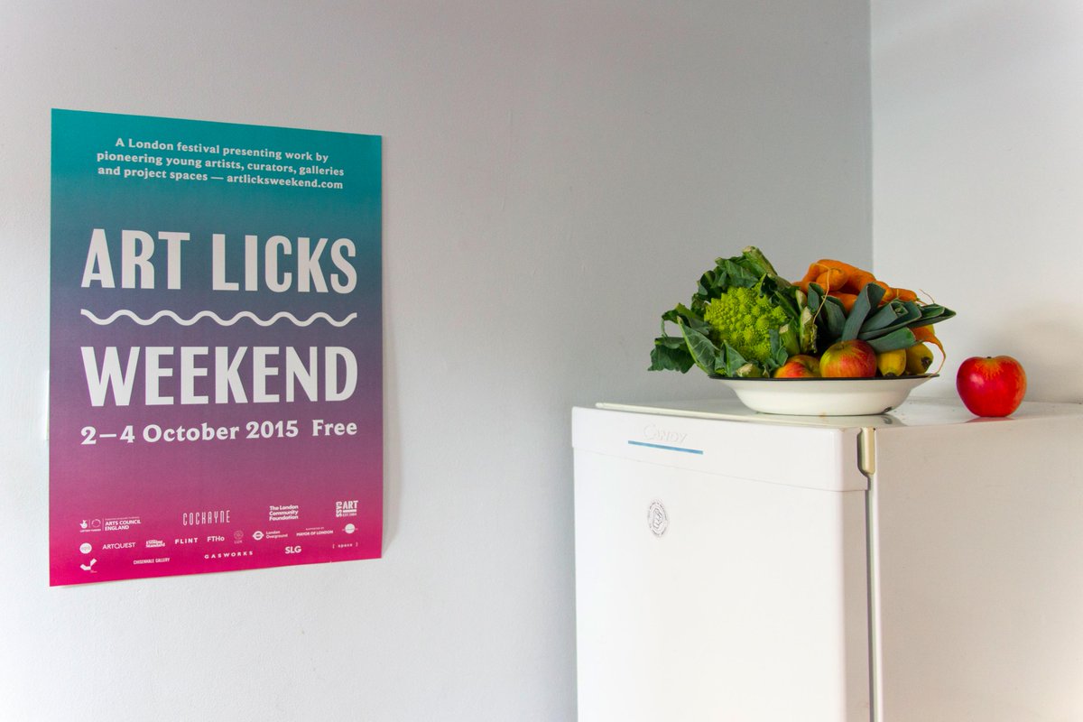AmatorskaLondon's tweet photo. Getting ready for @artlicks weekend. #ALW2015 http://t.co/WDK9OBkLo2