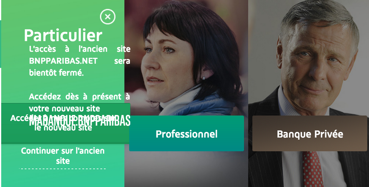 fabaxDev's tweet photo. pas mal la nouvelle intégration du site de la #bnpparibas ^^. http://t.co/rt41LhCg6k