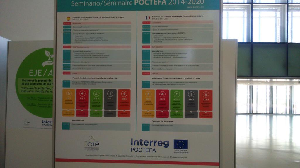 InterregPOCTEFA's tweet photo. Preparativos del Seminario de lanzamiento del #POCTEFA14_20 en el Palacio de Congresos de Zaragoza #INTERREGV_A http://t.co/Sn3T0JtbaT