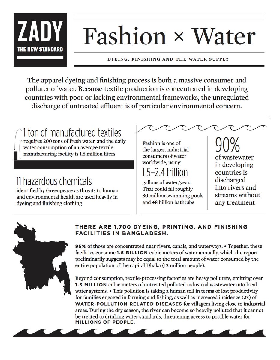 joinourco's tweet photo. How much water is processed &amp; polluted by the fashion industry? #fashion4climate Take action http://t.co/1vzwJqk22Z http://t.co/hAvmKLQqAT