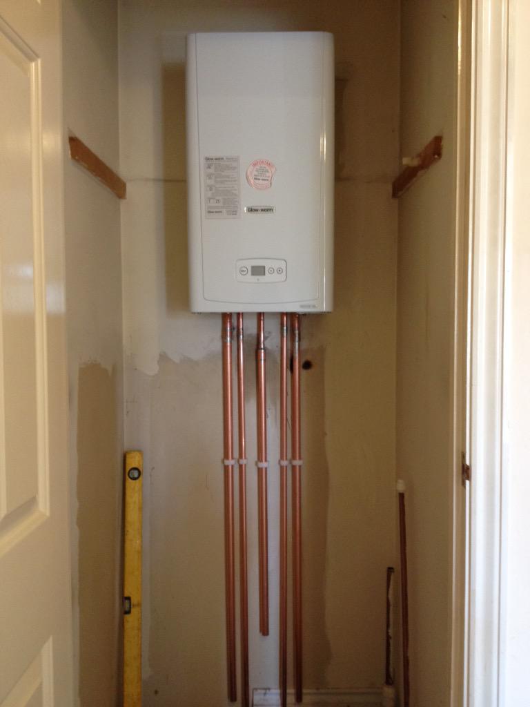 ngsheating's tweet photo. New boiler in and initial pipe work connected. http://t.co/AzfoFNWpTz