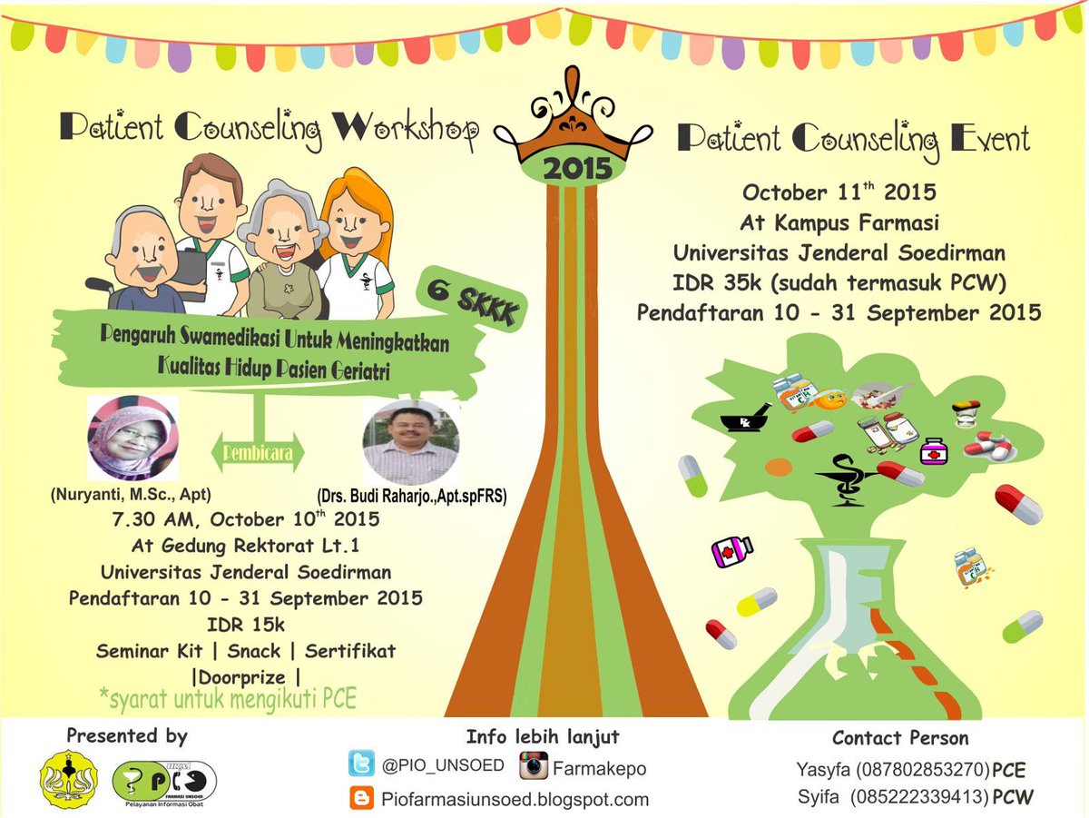 PIO_UNSOED's tweet photo. Come on and join us !! PCW Only 15k , PCE 35k
7.30 am, October 10th 2015 @GedungRektoratUNSOED !!!! http://t.co/0Y1Cjy4YyU